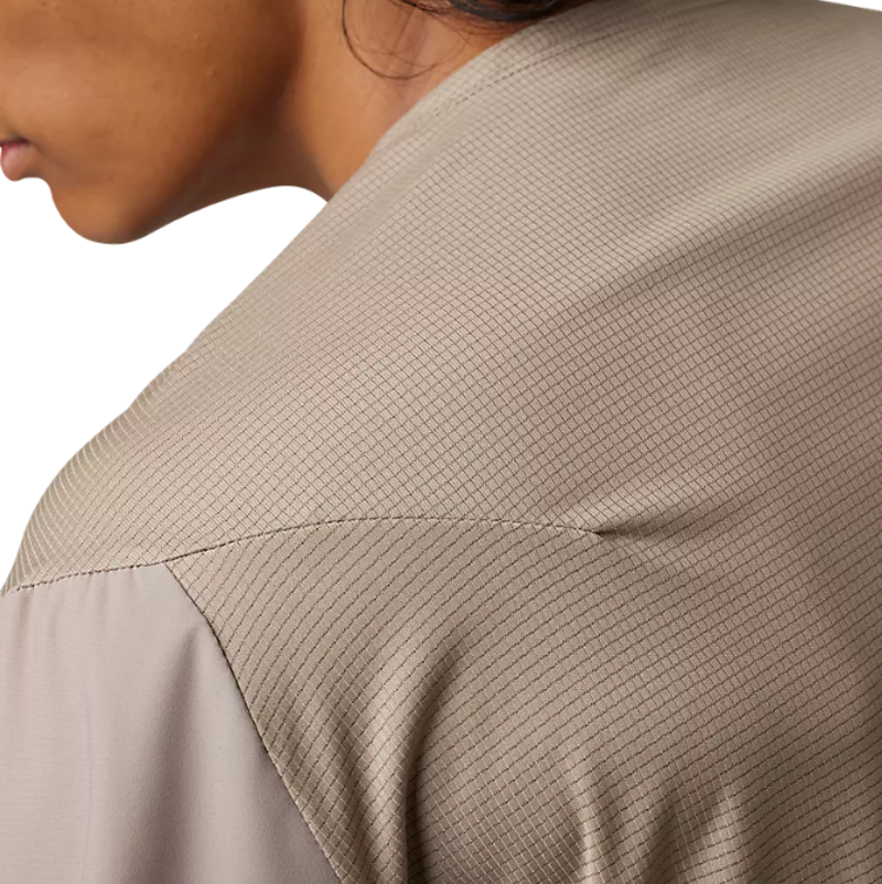 Fox Racing Flexair Pro Short Sleeve Jersey in Mocha Brown-4